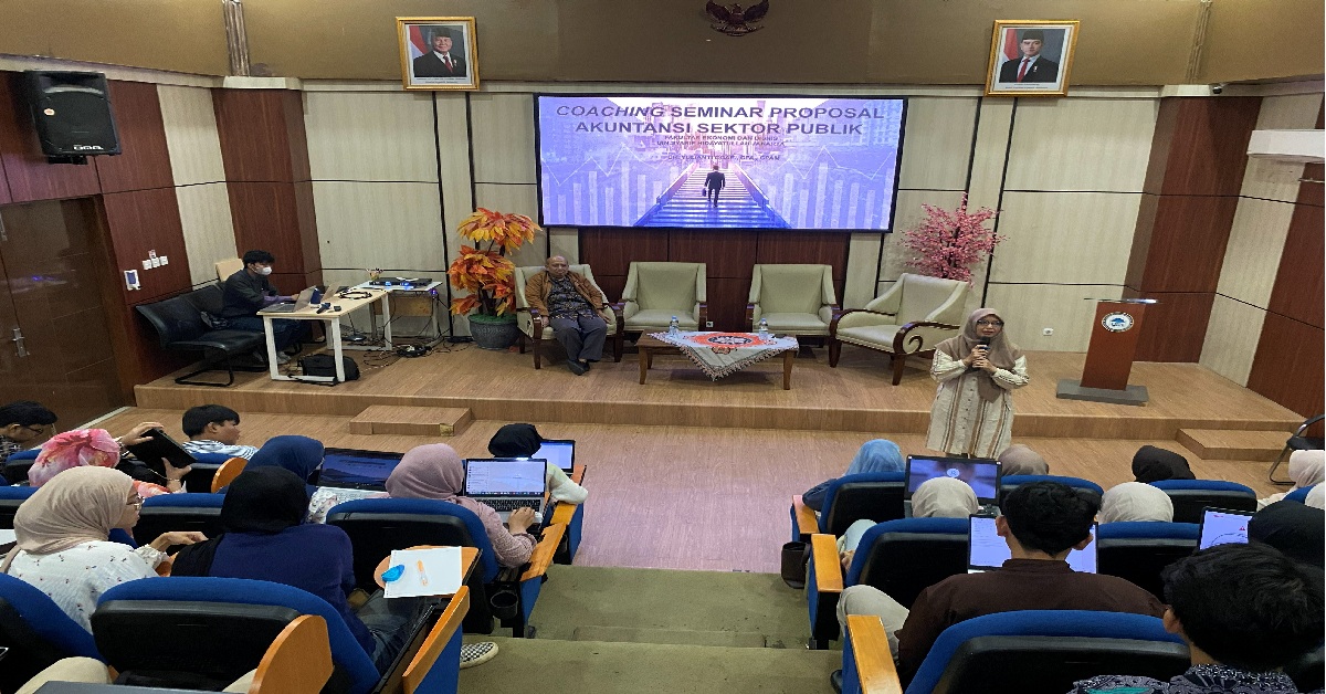 The Accounting Study Program holds the first session of its "Coaching Clinic," focusing on Public Sector Accounting and Internal Auditing within the government sector.