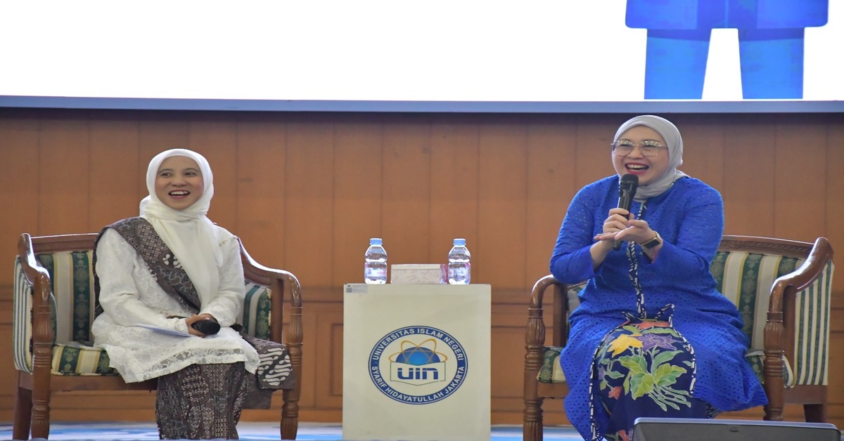Bekali 414 Calon Wisudawan Menuju Dunia Kerja, FEB UIN Jakarta Hadirkan Psikolog Oktina Burlianti Bahas Resiliensi Mental dan Kesiapan Karir