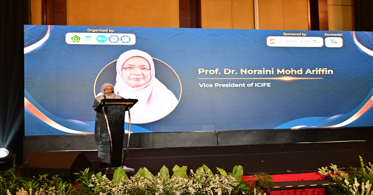 AICIF ke-14 di Jakarta, Vice President ICIFE Prof. Dr. Noraini Mohd Ariffin Dorong Penguatan Kebijakan dan Pasar Keuangan Syariah ASEAN