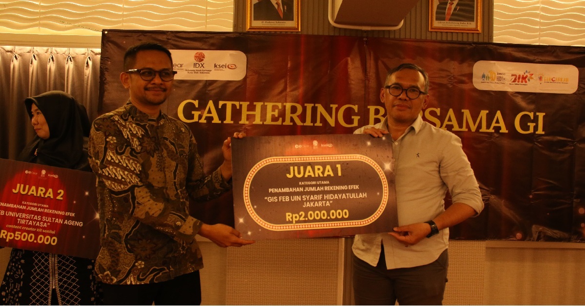 GIS FEB UIN Jakarta Sweeps Four Awards at the Road to GI BEI Award 2026
