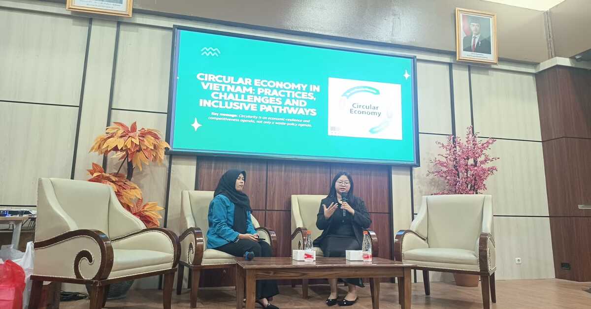 Prodi Ekonomi Pembangunan Gelar Lecture Series Circular Economy, Perluas Wawasan Global Mahasiswa
