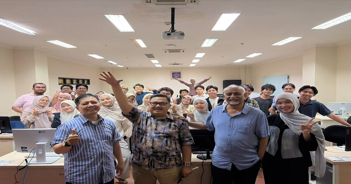 Hadirkan Dosen Internasional, Prodi Ekonomi Pembangunan Sambut Kuliah Interaktif Ekonometrika Bersama Prof. Ishaq Bhatty dari Universiti Brunei Darussalam