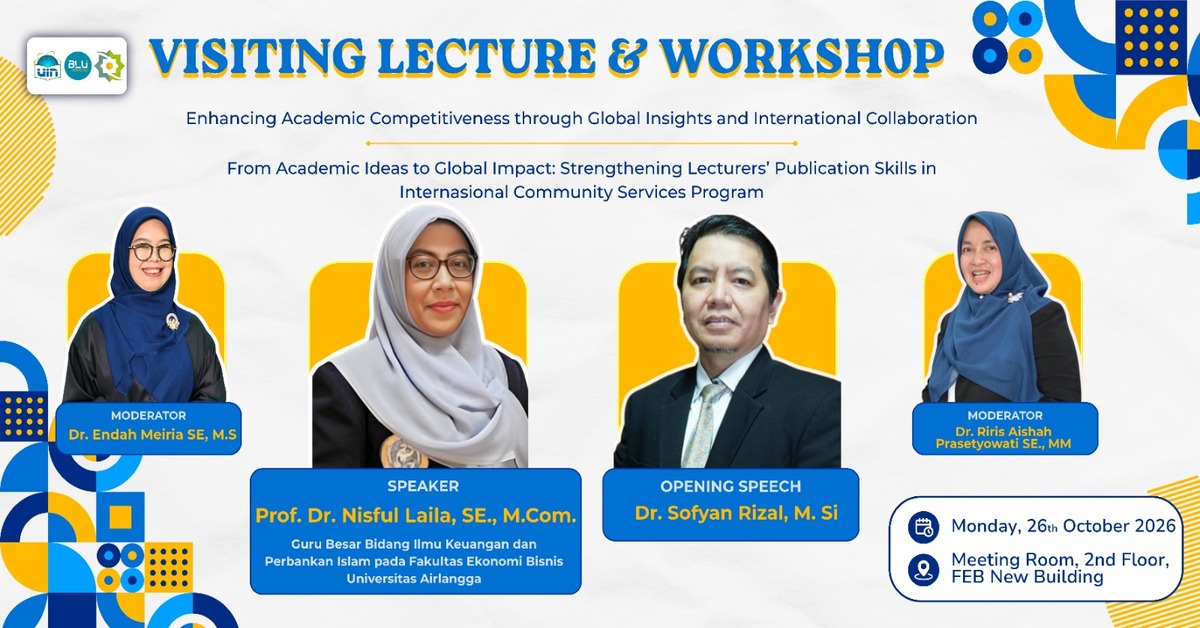 Enhancing Academic Publication Quality: Sharia Banking Study Program of FEB UIN Syarif Hidayatullah Jakarta Holds International Workshop