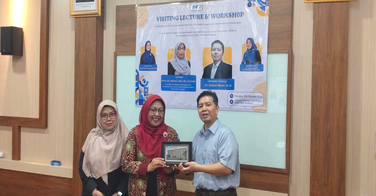 Strengthening Academic Competitiveness and Global Collaboration, Sharia Banking Study Program of FEB UIN Jakarta Hosts Visiting Lecture