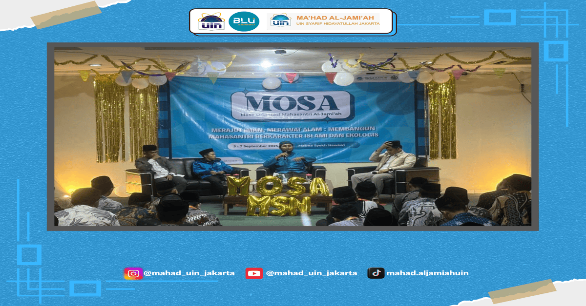 MOSA Mabna Syekh Nawawi: Membentuk Mahasantri Islami dan Peduli Lingkungan