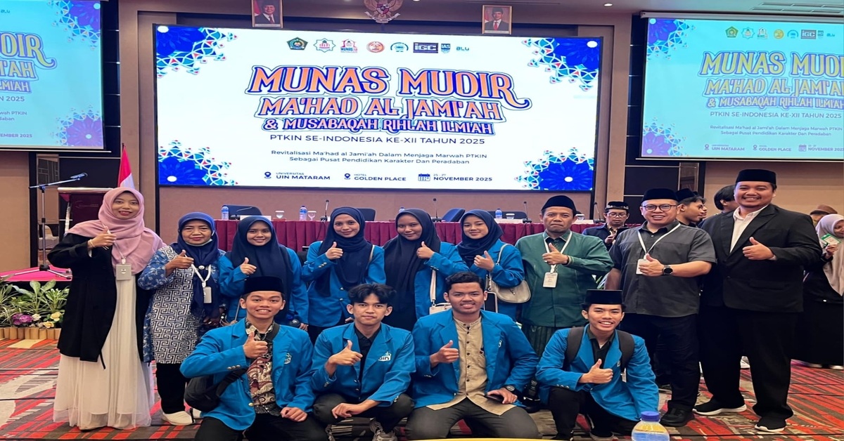 Ma’had Al-Jamiah UIN Syarif Hidayatullah Jakarta Kirim Delegasi ke MUNAS Mudir & Rihlah Ilmiah PTKIN Se-Indonesia 2025