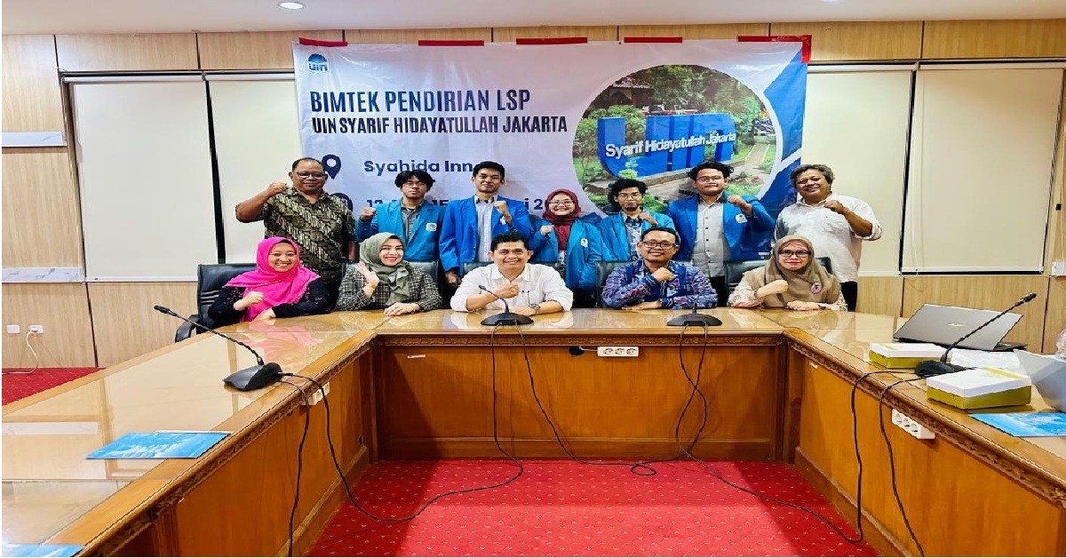 Bimbingan Teknis Pendirian Lembaga Sertifikasi Profesi UIN Jakarta