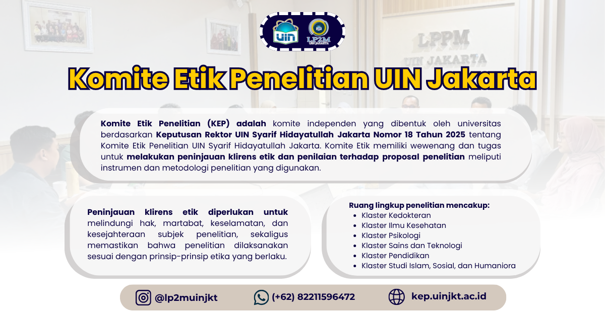 Komite Etik Penelitian UIN Jakarta