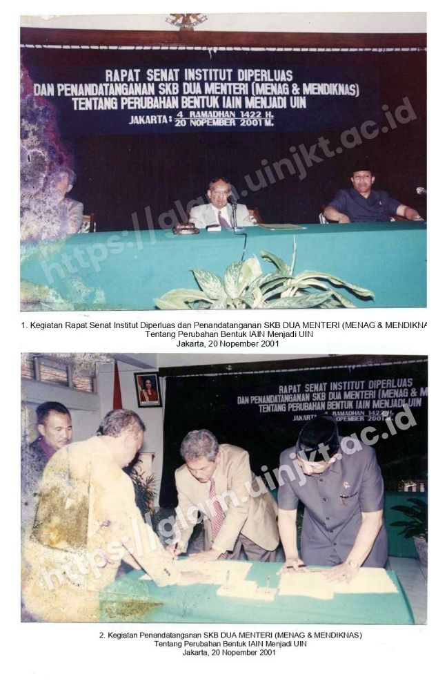 Berita Gambar - Rapat Senat Institut & SKB 2 Menteri