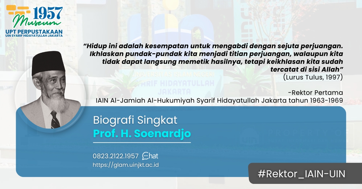 Biografi Singkat Prof. H. Soenardjo