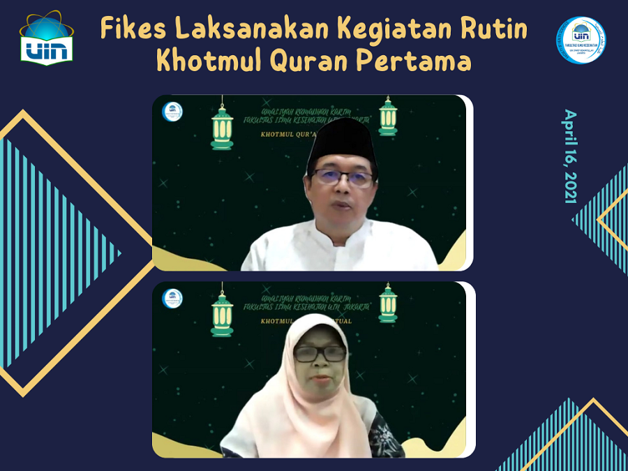 Fikes Gelar Khotmul Quran Virtual Tiap Jumat Ramadhan