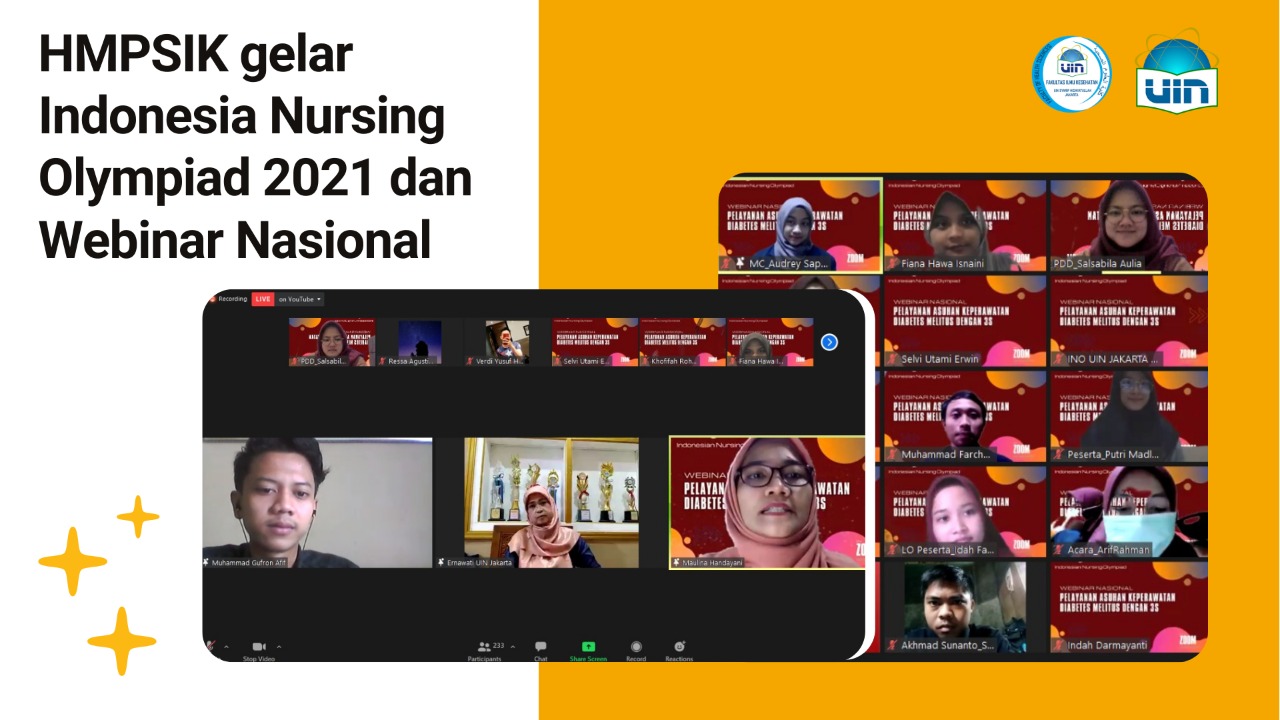 HMPSIK Gelar Indonesian Nursing Olympiad 2021