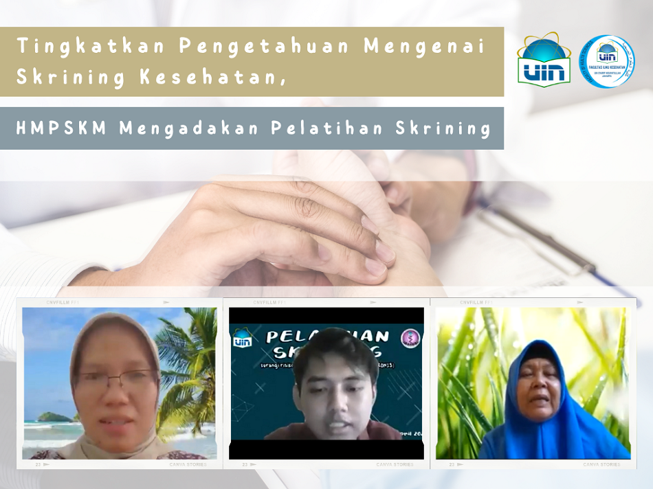 HMPS Kesmas Fikes Gelar Pelatihan Skrining