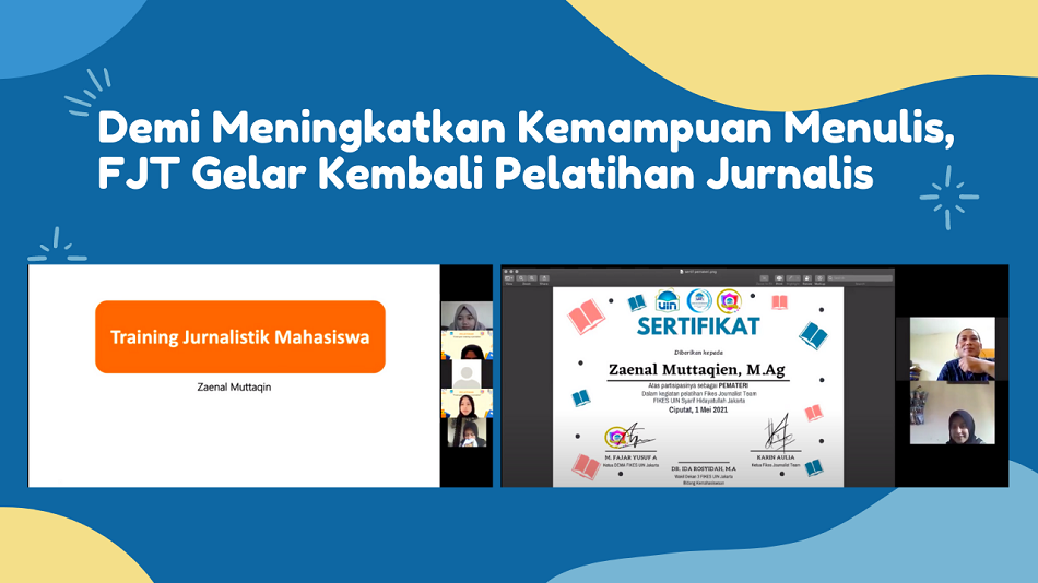 FJT Fikes Gelar Pelatihan Jurnalis Sesi 2