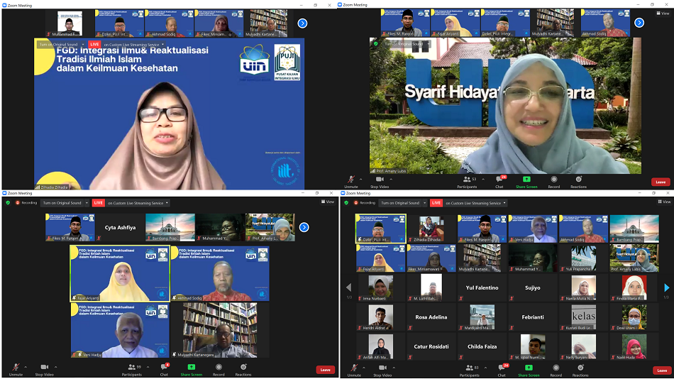 FGD Fikes Kupas Tradisi Ilmiah Islam dalam Ilmu Kesehatan