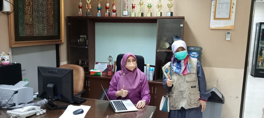 Rektor UIN Jakarta Pantau Langsung Pelaksanaan SMMPTN di Fikes