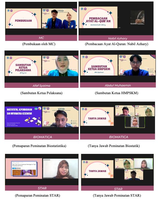 Sharing and Socialization of Department Himpunan Mahasiswa Program Studi Kesehatan Masyarakat UIN Jakarta 2022