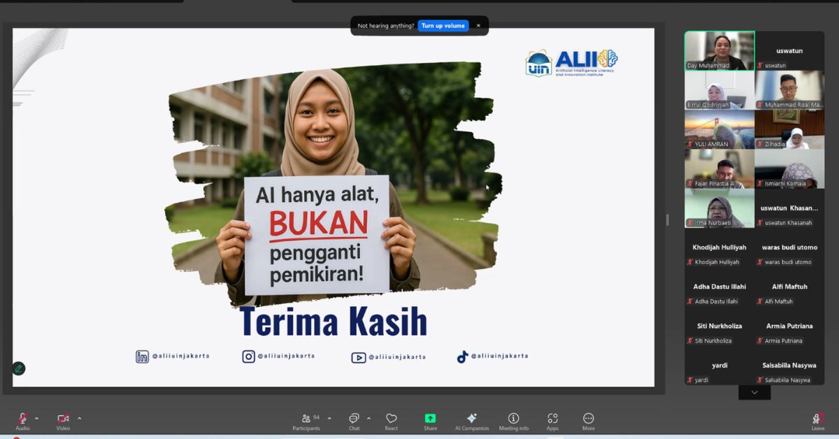 UIN Jakarta Promotes AI Usage Guidelines for Academics