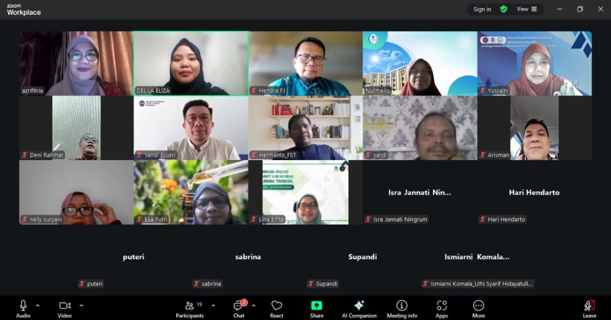 Rapat Koordinasi Program Studi S2 Farmasi UIN Syarif Hidayatullah Jakarta