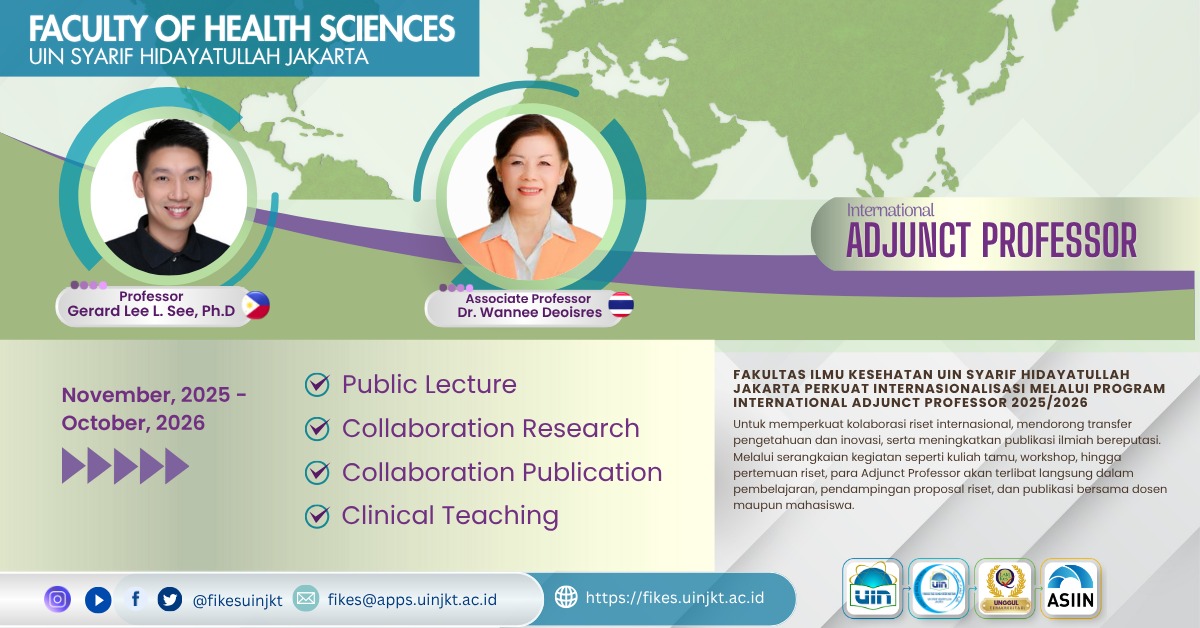 Program International Adjunct Professor 2025/2026