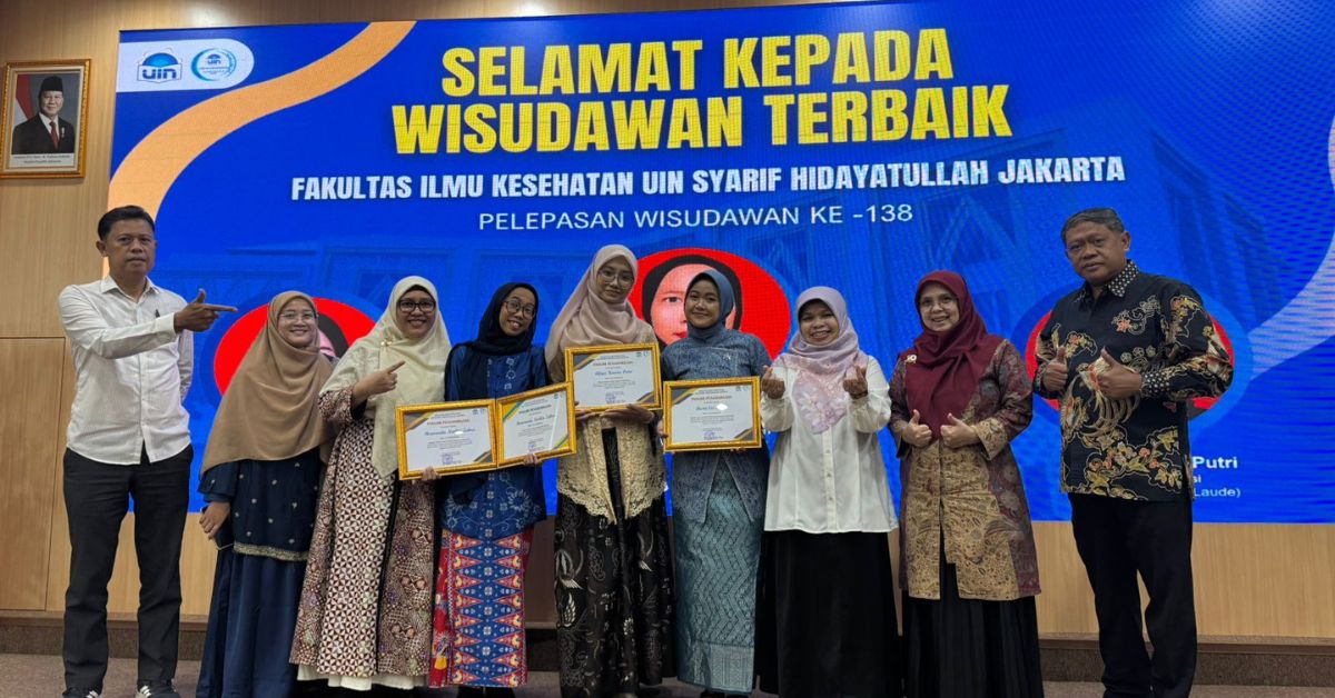 Yudisium Wisuda ke-138 FIKES UIN Jakarta : Tetapkan Herwanda Nurlita Zahra sebagai Lulusan Terbaik