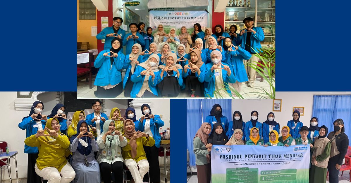 The Public Health Study Program Holds a Non-Communicable Disease Posbindu for Communities in the Pisangan Subdistrict Area