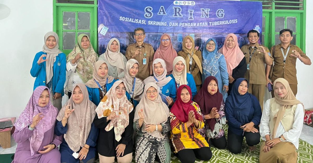 Mahasiswa Kesehatan Masyarakat UIN Jakarta Bergerak Hadapi Tuberkulosis di Pondok Ranji