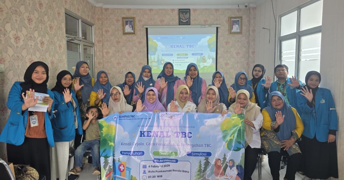 Ketika Mahasiswa Hadir di Tengah Warga: Upaya PBL UIN Jakarta Cegah TBC di RW 09 Benda Baru