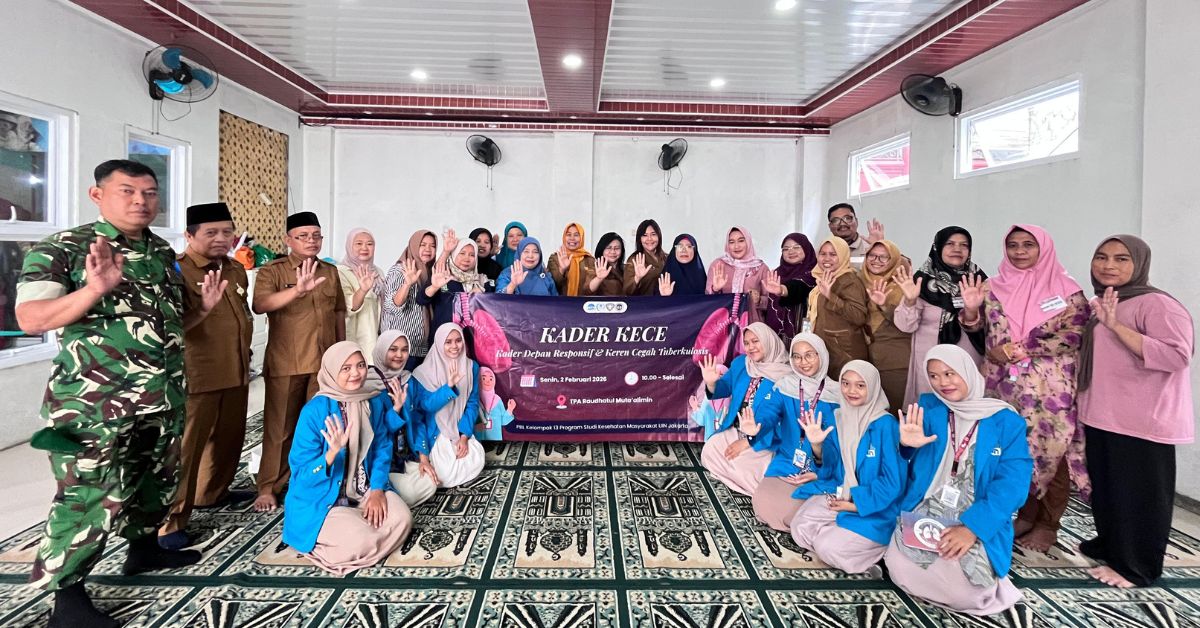 Lawan Stigma Tuberkulosis, Mahasiswa PBL Kelompok 13 UIN Jakarta Gelar Program KADER KECE dan JUBES TBC di Pondok Cabe Ilir