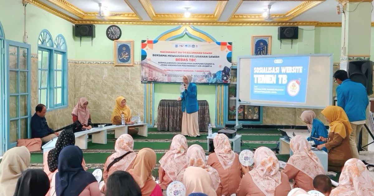 Lawan TBC: Kelompok 16 PBL Luncurkan TEMEN TB dan KIPAS TB di Kampung Sawah