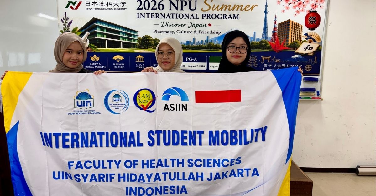 Pharmacy Students of UIN Jakarta Expand Global Perspectives Through Student Mobility Program in Japan