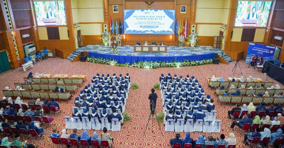 81 Newly Registered Nurses of UIN Jakarta Officially Inaugurated, Ready to Serve the Nation