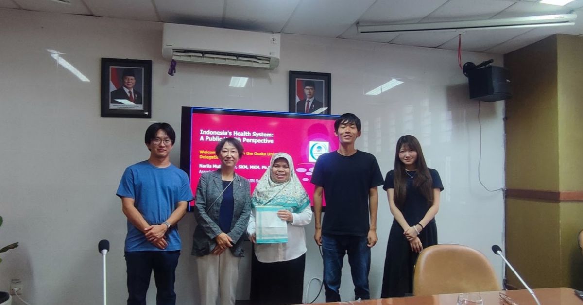 FIKES UIN Jakarta Welcomes Study Visit from The University of Osaka, Japan