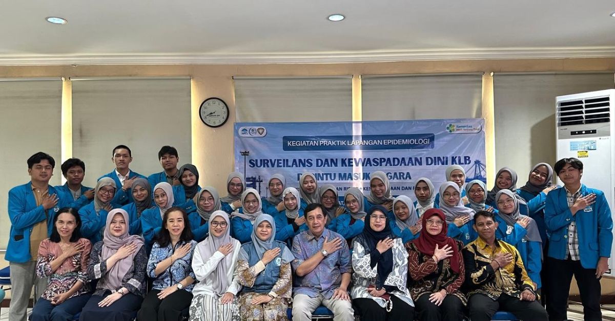 UIN Jakarta Epidemiology Students Strengthen Competencies in Surveillance and Early Warning through a Visit to BBKK Tanjung Priok