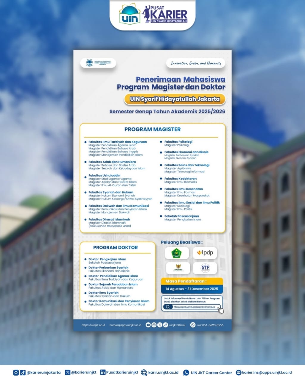 Pnerimaan Doktor dan Magister Poster_Smc
