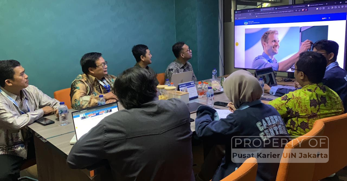 Pusat Karier UIN Jakarta Gelar Meeting Bersama PUSTIPANDA, Bahas Evaluasi dan Pembaruan Website