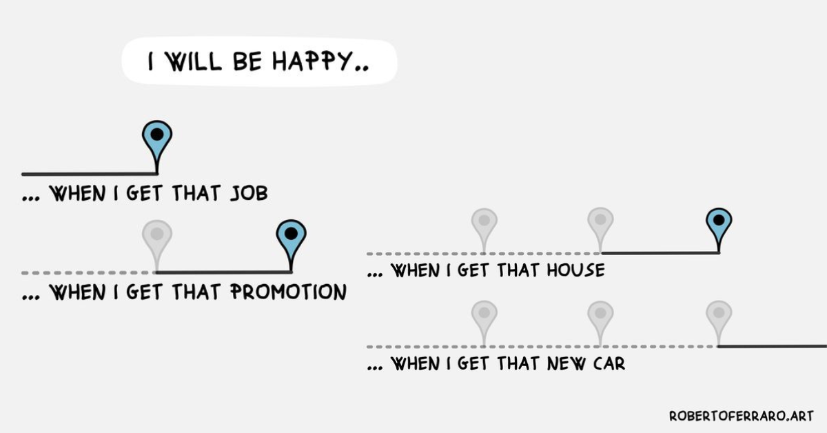 SELAMAT DATANG DI THE MOVING FINISH LINE: MEMAHAMI ARRIVAL FALLACY DALAM DUNIA YANG TIDAK PERNAH SELESAI