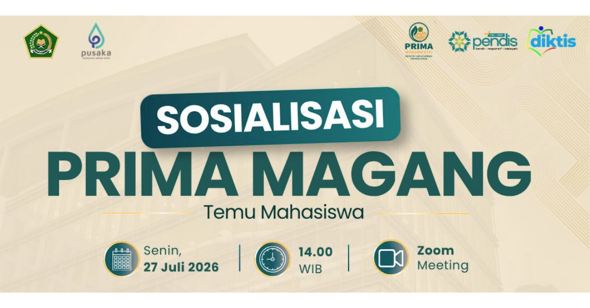 Sosialisasi Temu Mahasiswa PRIMA Magang PTKI