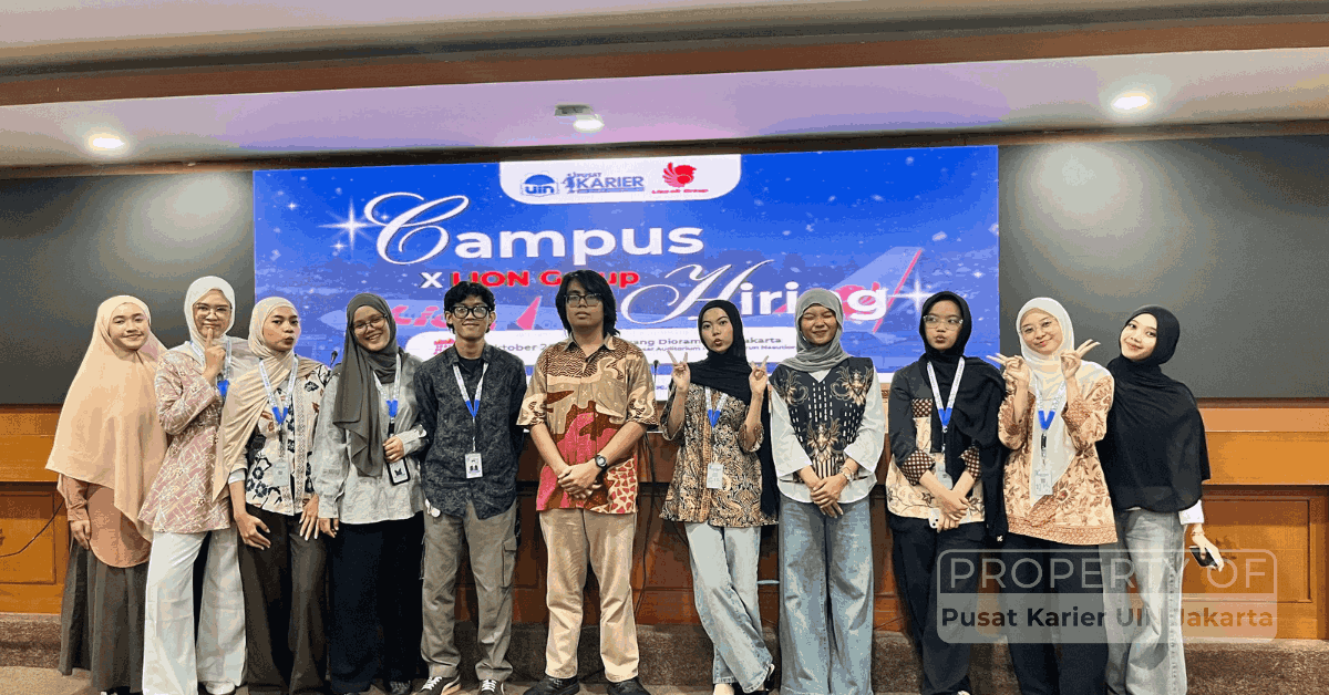 Lion Group Bekerja Sama Menggelar Campus Hiring Bersama Pusat Karier UIN Jakarta